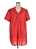 Ellos Red Casual Dress Size 1X - photo 1