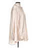 By Anthropologie 100% Polyester Ivory Long Sleeve Blouse Size L - photo 4