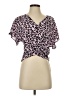 Leith 100% Rayon Pink Short Sleeve Blouse Size XXS - photo 1