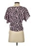 Leith 100% Rayon Pink Short Sleeve Blouse Size XXS - photo 2