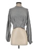 ALLSAINTS Gray Long Sleeve Top Size XS - photo 1