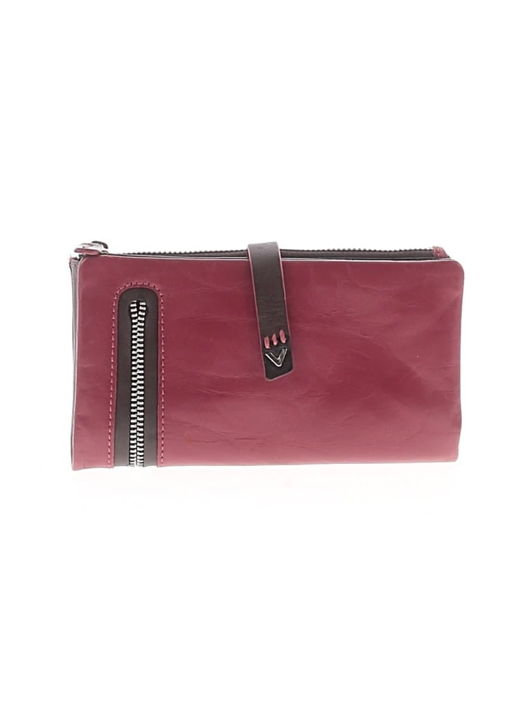 Pre-owned Assorted Brands Wallet In Burgundy