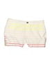 Old Navy 100% Cotton Stripes Ivory Shorts Size 10 - photo 1