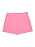 Zara 100% Polyester Solid Pink Shorts Size S - photo 2