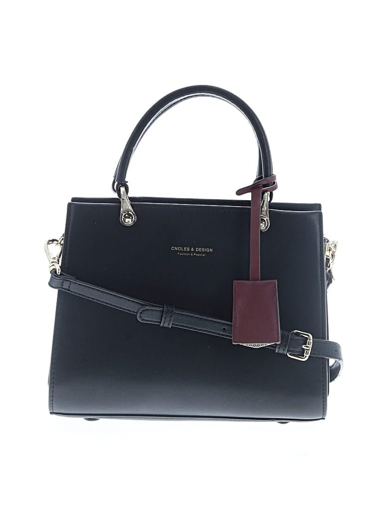 Pre-owned Assorted Brands Satchel In Burgundy