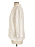 White Stag Solid Ivory 3/4 Sleeve Button-Down Shirt Size L - photo 5