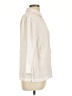 White Stag Solid Ivory 3/4 Sleeve Button-Down Shirt Size L - photo 4
