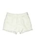 7 For All Mankind Solid Ivory Shorts Size 26 waist - photo 1