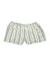 Roxy Stripes Ivory Shorts Size L - photo 1