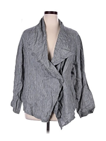 Jaeger 3/4 Sleeve Button-Down Shirt (view 1)