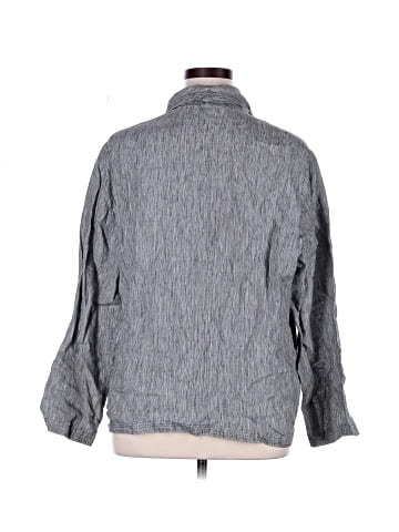 Jaeger 3/4 Sleeve Button-Down Shirt (view 2)