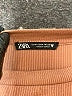 Zara Brown Short Sleeve Top Size M - photo 7