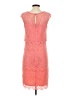Signature 100% Polyester Orange Cocktail Dress Size 4 - photo 2