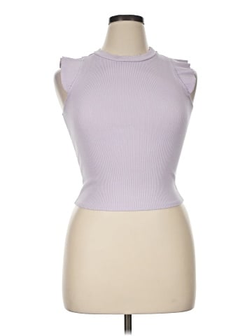 Blue Rain Sleeveless T-Shirt (view 1)
