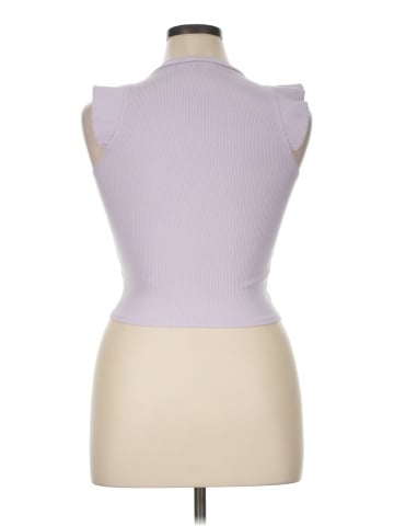 Blue Rain Sleeveless T-Shirt (view 2)
