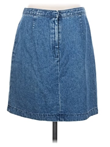 Kenneth Cole REACTION Denim Skirt (view 2)