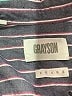 Grayson 100% Cotton Stripes Gray Long Sleeve Button-Down Shirt Size Med (3) - photo 7