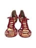 J. Renee Red Sandals Size 9 (wide) - photo 2