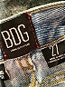 BDG 100% Cotton Blue Denim Shorts Size 27 waist - photo 3