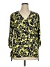 Chaus Yellow 3/4 Sleeve Blouse Size XL - photo 1