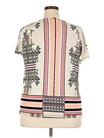 Style&Co Short Sleeve Blouse (view 2)