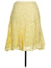 Max Studio Polka Dots Yellow Casual Skirt Size 14 - photo 2