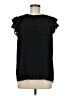 Ann Taylor LOFT Black Short Sleeve Blouse Size M - photo 1