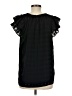 Ann Taylor LOFT Black Short Sleeve Blouse Size M - photo 2