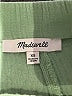 Madewell 100% Cotton Solid Green Shorts Size XS - photo 3
