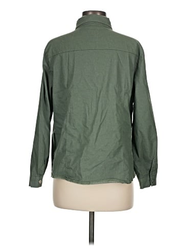 Unbranded Long Sleeve Button-Down Shirt (view 2)