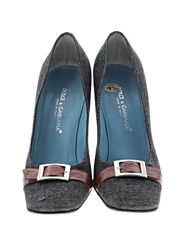 Dolce & Gabbana Denim Pump (view 2)