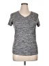 Danskin Tweed Gray Active T-Shirt Size XL - photo 1