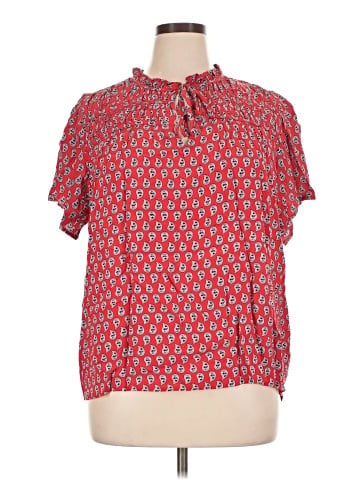 Ann Taylor LOFT Short Sleeve Polo (view 1)