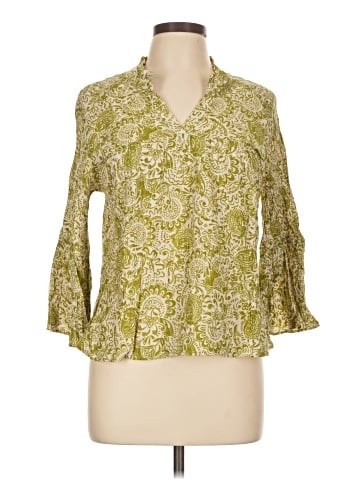 Counterparts 3/4 Sleeve Blouse (view 1)
