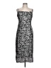 Express 100% Polyester Animal Print Silver Cocktail Dress Size L - photo 1