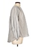 Zara Gray 3/4 Sleeve Blouse Size L - photo 4