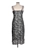 Express 100% Polyester Animal Print Silver Cocktail Dress Size L - photo 2
