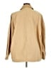 Ann Taylor LOFT 100% Cotton Solid Tan Jacket Size XL - photo 2