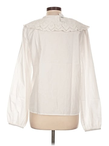 Ann Taylor Long Sleeve Blouse (view 2)