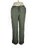 JM Collection 100% Linen Green Linen Pants Size 14 - photo 1