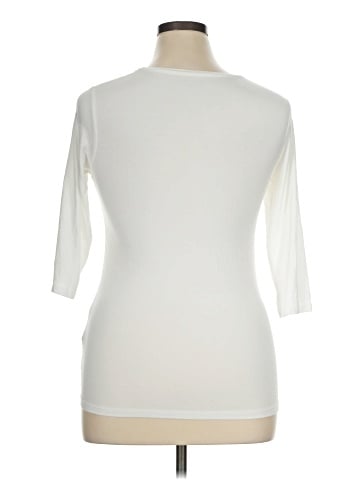 Majestic Filatures 3/4 Sleeve T-Shirt (view 2)
