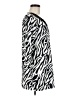 Chico's Animal Print Ivory Casual Dress Size Med (1) - photo 4