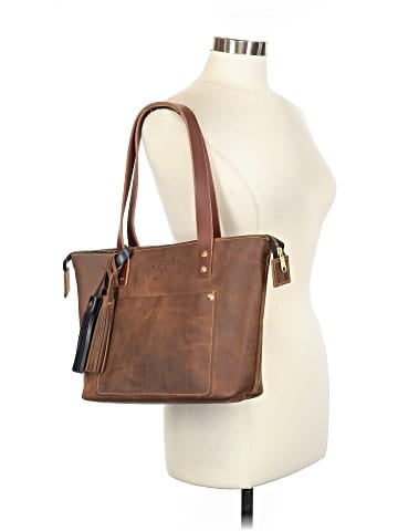 NGOZI Leather Tote (view 2)
