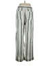 Rewind Stripes Silver Linen Pants Size XL - photo 2