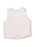 Uniqlo 100% Polyester Ivory Vest Size 80 cm / US 12-18 MO - photo 1