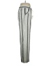 Rewind Stripes Silver Linen Pants Size XL - photo 4