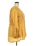 Indigo Thread Co. Yellow 3/4 Sleeve Blouse Size 2X - photo 4