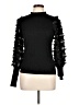 Sioni Black Long Sleeve Top Size L - photo 1