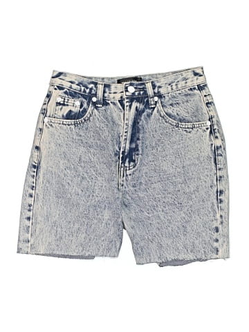 White Fox Denim Shorts (view 1)