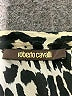Roberto Cavalli 100% Silk Animal Print Ivory Black button down Size EU (IT) 44 / US 8 - photo 7